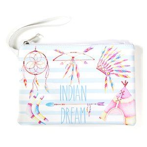 LOF Indian Dream Indian Theme Stripe Pouch